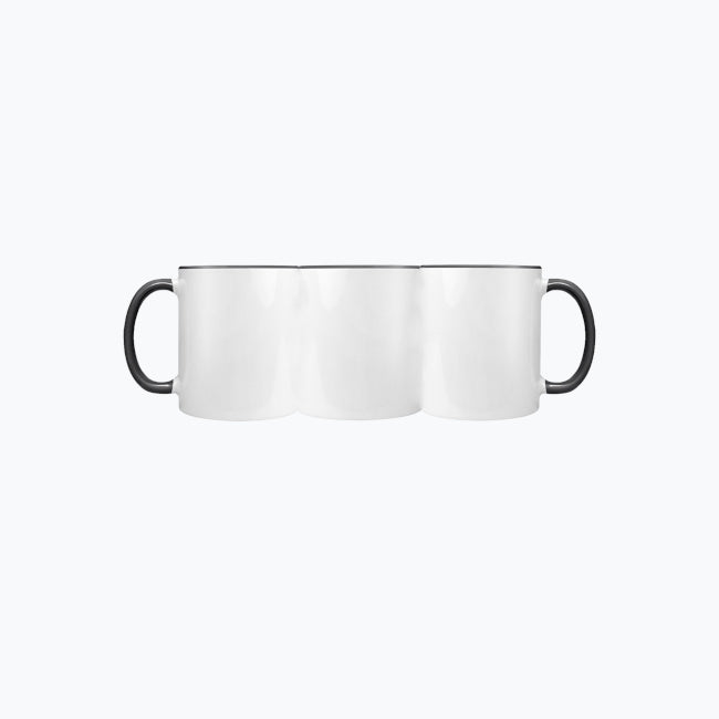Dwu-kolorowy Kubek Ceramiczny | 325 ml