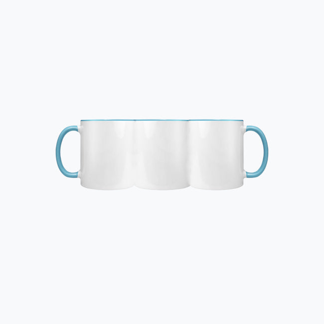 Dwu-kolorowy Kubek Ceramiczny | 325 ml