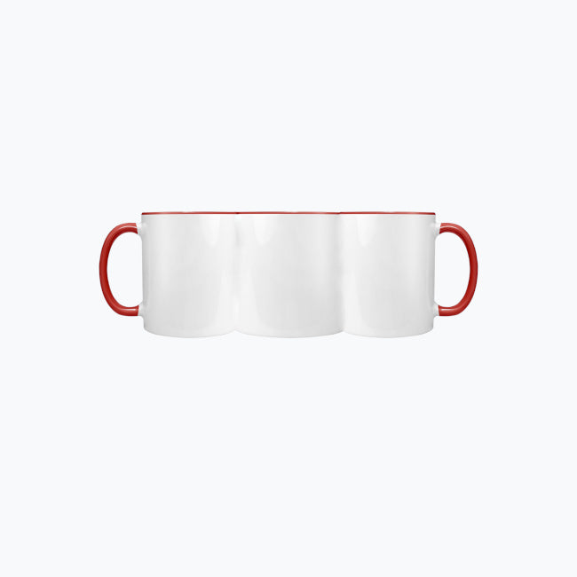 Dwu-kolorowy Kubek Ceramiczny | 325 ml