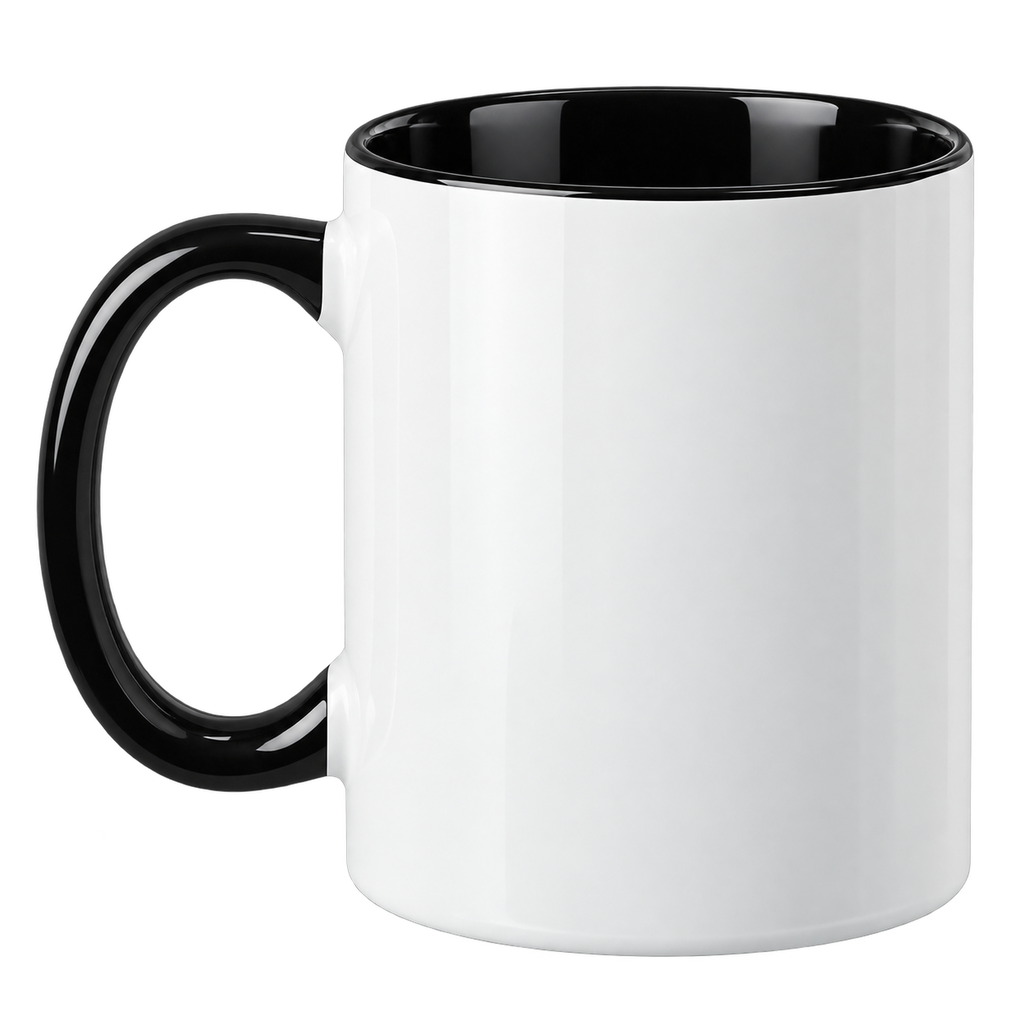 Dwu-kolorowy Kubek Ceramiczny | 325 ml