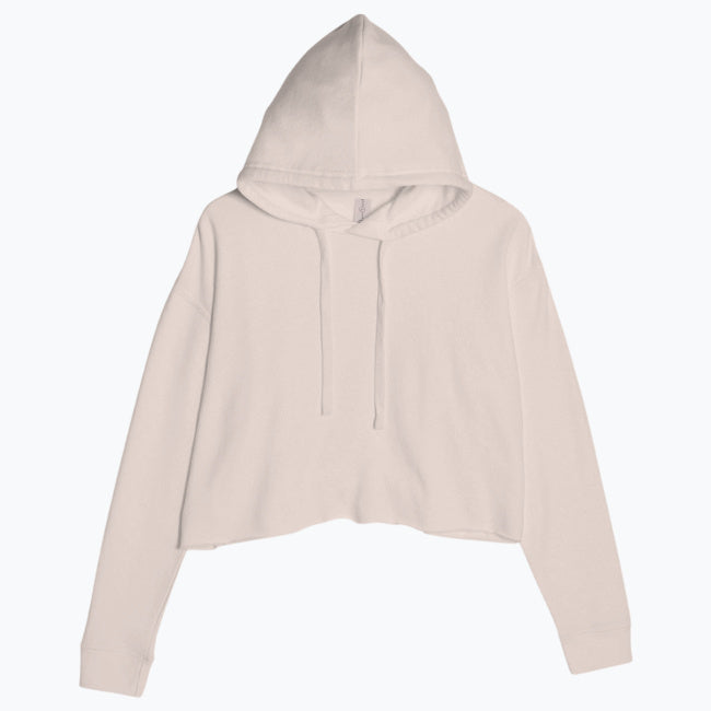 Women's Relaxed-Fit Cotton Crop Hoodie | Lane Seven LS12000