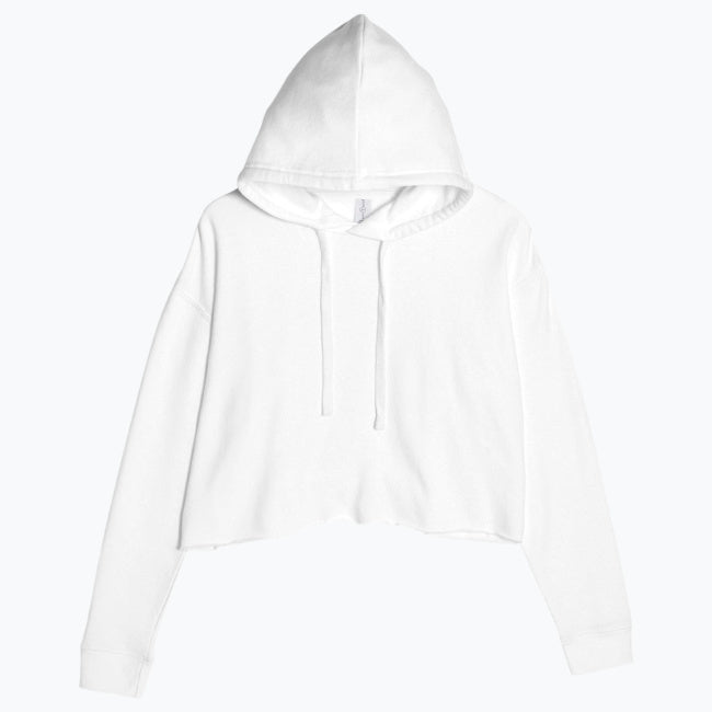 Women's Relaxed-Fit Cotton Crop Hoodie | Lane Seven LS12000