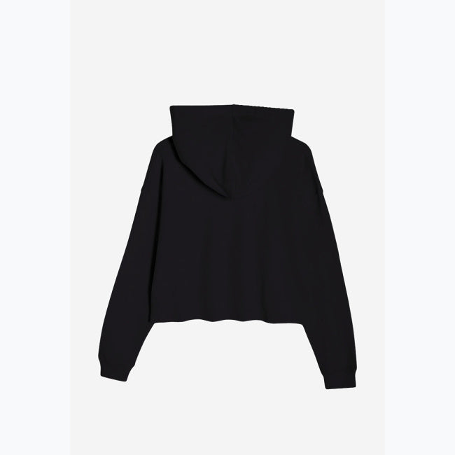Women's Relaxed-Fit Cotton Crop Hoodie | Lane Seven LS12000